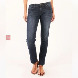 KUT 6 Stevie Straight Leg Blue Designer Jeans